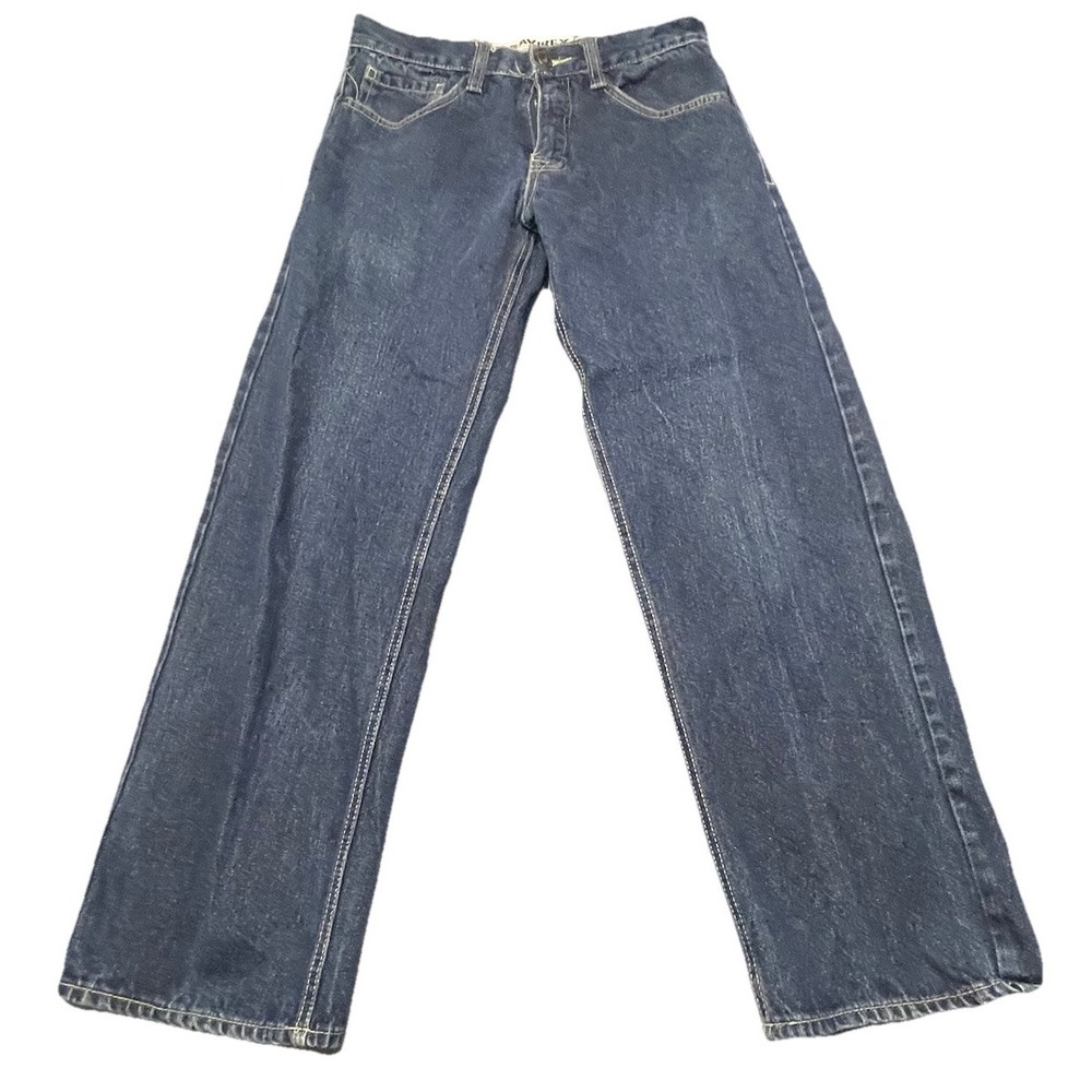 Avirex Baggy Jeans Dark Wash Men's Size 32x34 (30x29.5)‎